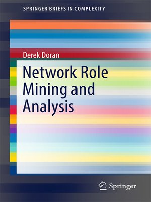 cover image of Network Role Mining and Analysis